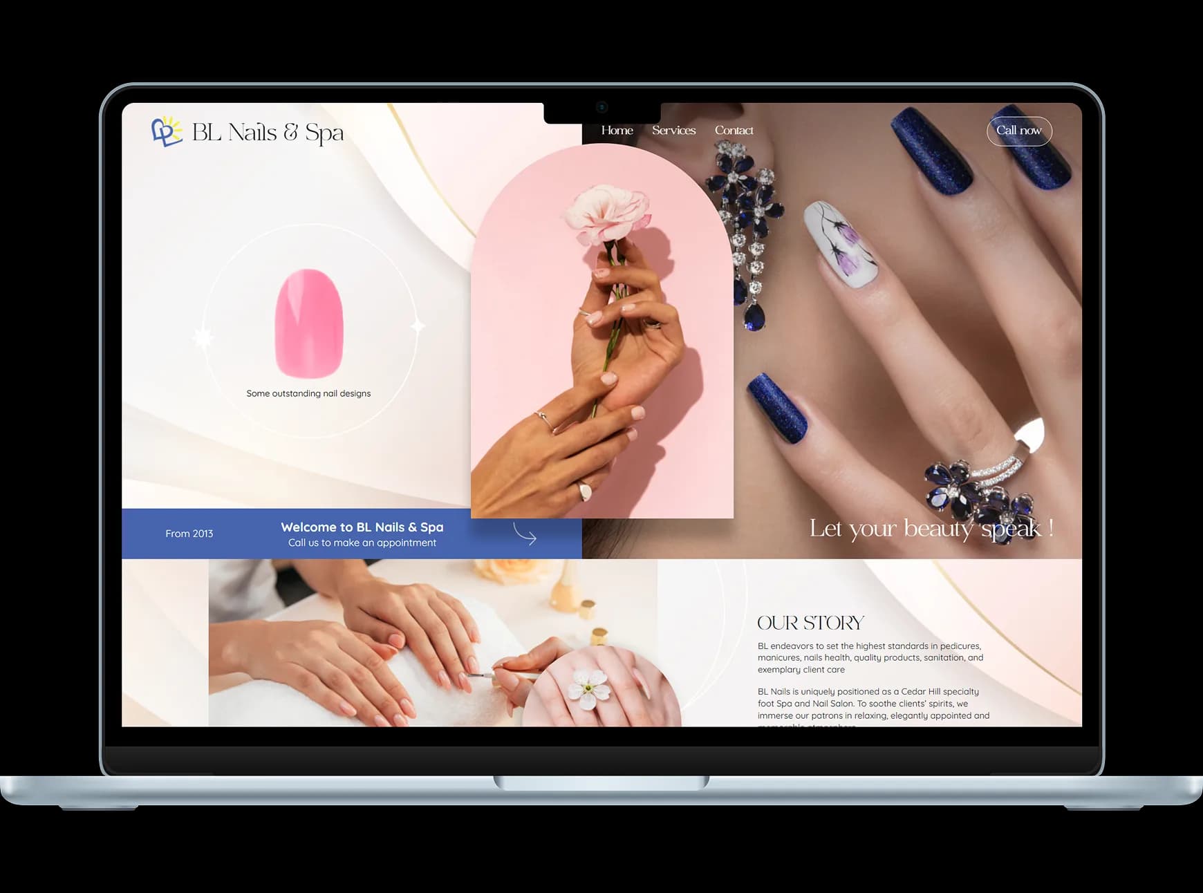 BL NAILS & SPA hero