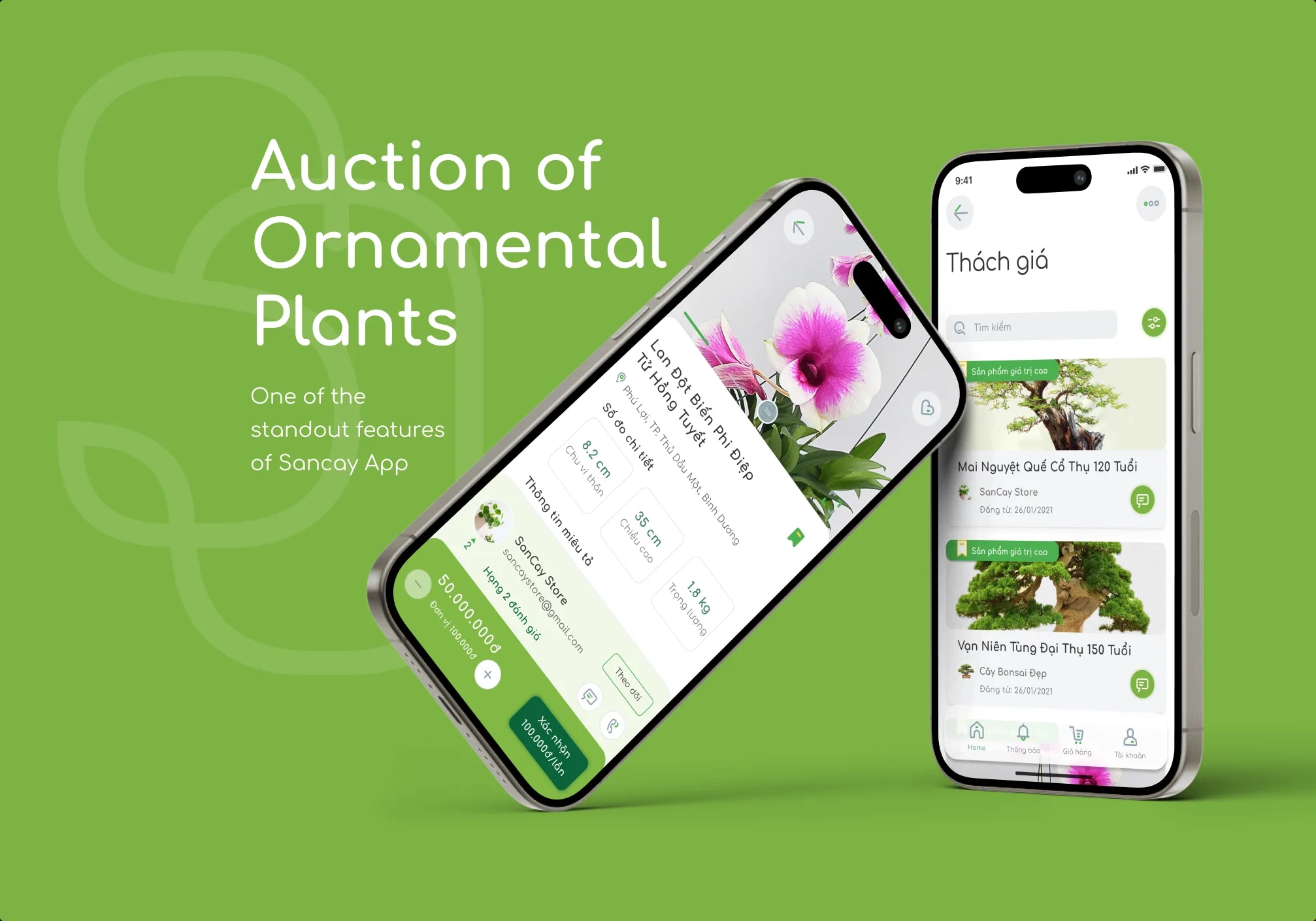 Ornamental Plant Auctions
